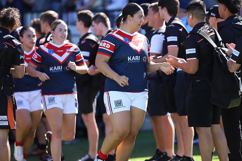 Tarsha Gale Cup Semi Final Indigenous Roosters v Weststigers (1st Half)