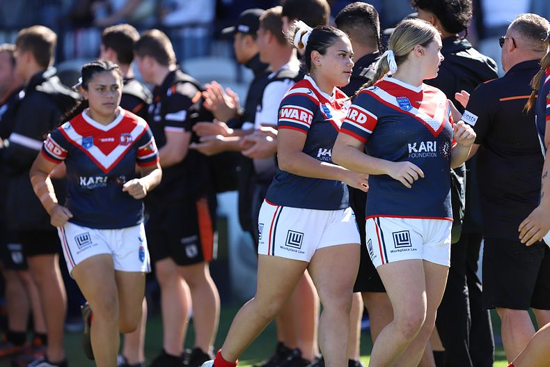 Tarsha Gale Cup Semi Final Indigenous Roosters v Weststigers (1st Half)
