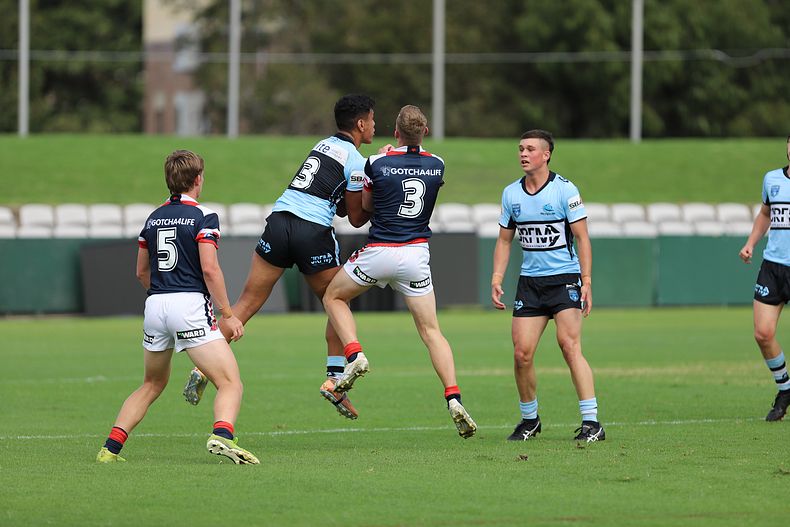 Harold Matthews Cup Semi Final Sydney ROOSTERS v Cronulla SHARKS