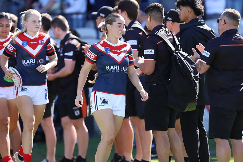 Tarsha Gale Cup Semi Final Indigenous Roosters v Weststigers (1st Half)