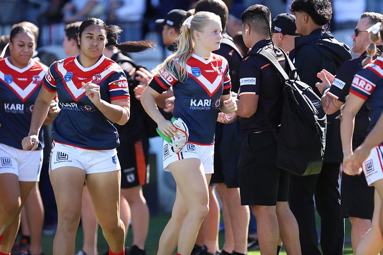 Tarsha Gale Cup Semi Final Indigenous Roosters v Weststigers (1st Half)
