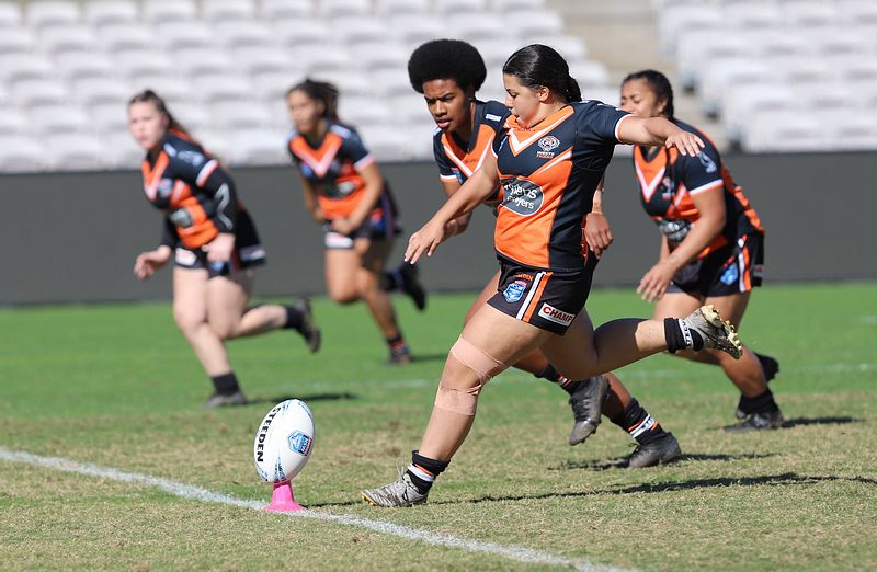 Tarsha Gale Cup Semi Final Indigenous Roosters v Weststigers (1st Half)