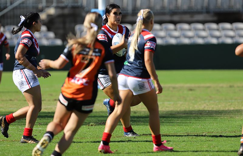 Tarsha Gale Cup Semi Final Indigenous Roosters v Weststigers (1st Half)
