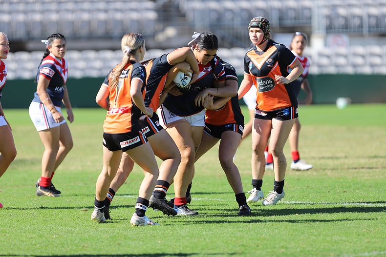 Tarsha Gale Cup Semi Final Indigenous Roosters v Weststigers (1st Half)