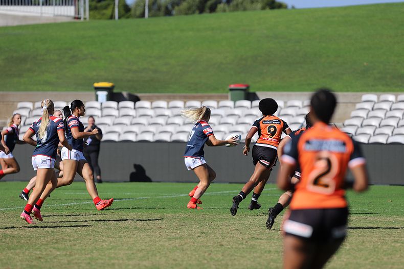 Tarsha Gale Cup Semi Final Indigenous Roosters v Weststigers (1st Half)