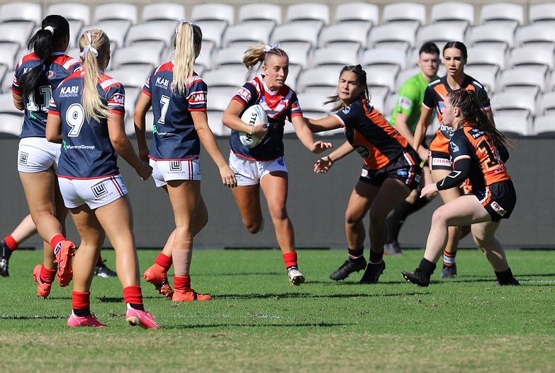 Tarsha Gale Cup Semi Final Indigenous Roosters v Weststigers (1st Half)