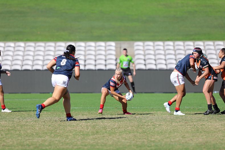 Tarsha Gale Cup Semi Final Indigenous Roosters v Weststigers (1st Half)