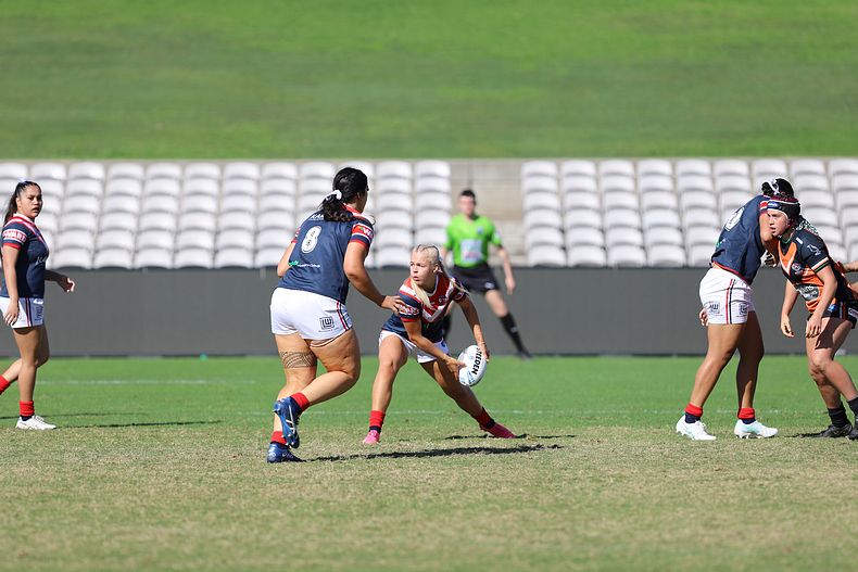 Tarsha Gale Cup Semi Final Indigenous Roosters v Weststigers (1st Half)