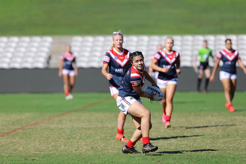 Tarsha Gale Cup Semi Final Indigenous Roosters v Weststigers (1st Half)