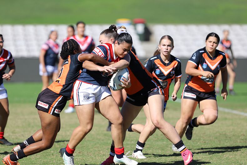 Tarsha Gale Cup Semi Final Indigenous Roosters v Weststigers (1st Half)