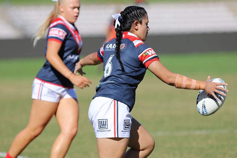 Tarsha Gale Cup Semi Final Indigenous Roosters v Weststigers (1st Half)