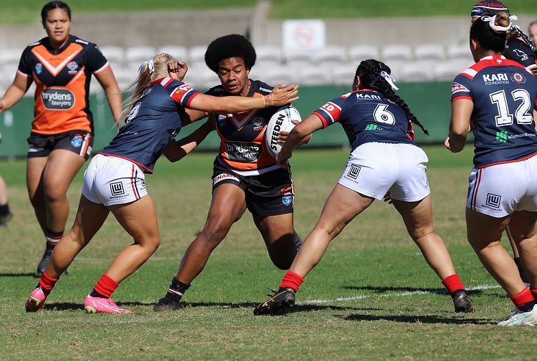 Tarsha Gale Cup Semi Final Indigenous Roosters v Weststigers (1st Half)