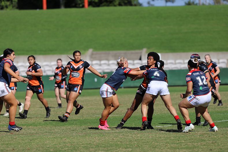 Tarsha Gale Cup Semi Final Indigenous Roosters v Weststigers (1st Half)