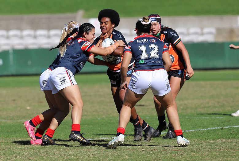 Tarsha Gale Cup Semi Final Indigenous Roosters v Weststigers (1st Half)