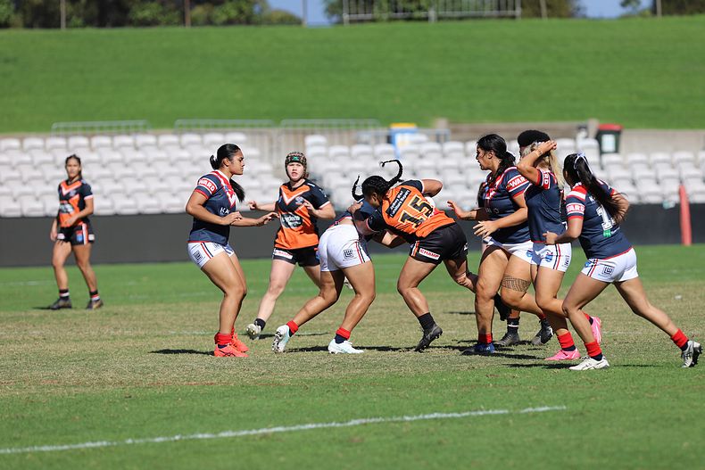 Tarsha Gale Cup Semi Final Indigenous Roosters v Weststigers (1st Half)