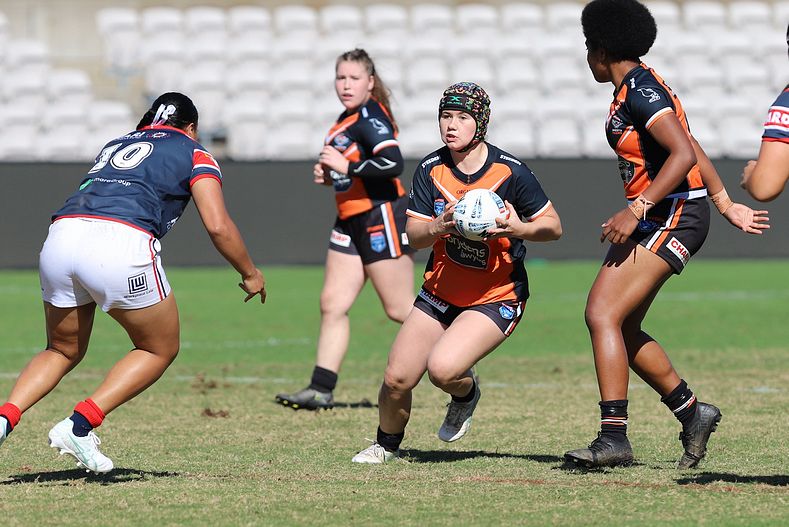 Tarsha Gale Cup Semi Final Indigenous Roosters v Weststigers (1st Half)