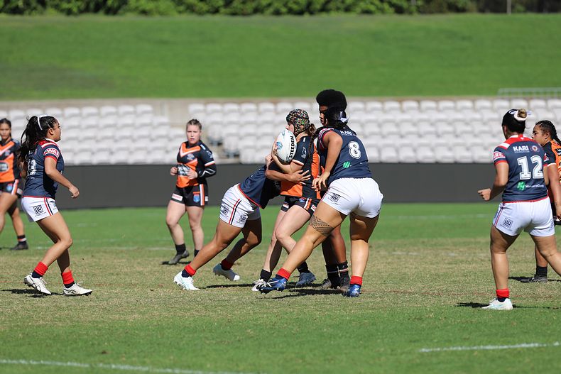 Tarsha Gale Cup Semi Final Indigenous Roosters v Weststigers (1st Half)