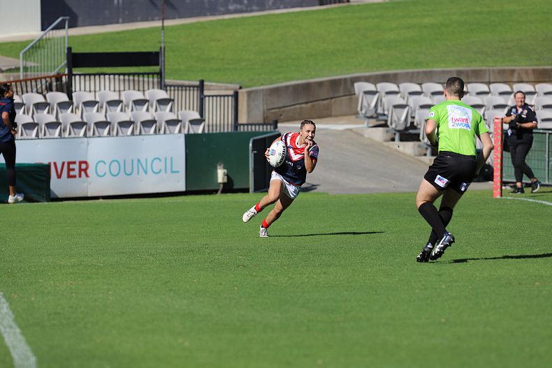 Tarsha Gale Cup Semi Final Indigenous Roosters v Weststigers (1st Half)