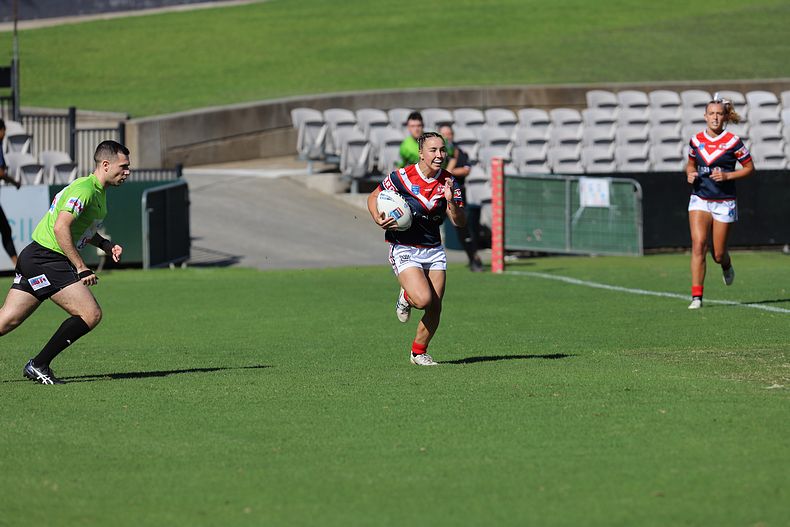 Tarsha Gale Cup Semi Final Indigenous Roosters v Weststigers (1st Half)