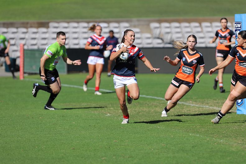 Tarsha Gale Cup Semi Final Indigenous Roosters v Weststigers (1st Half)