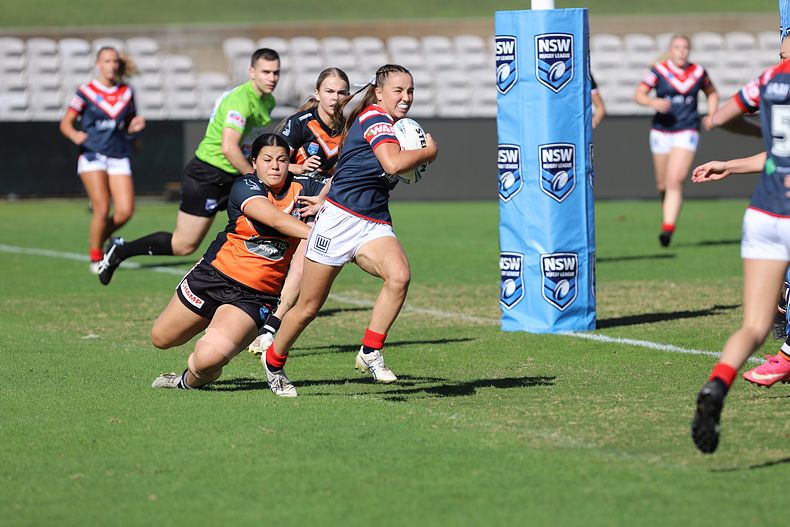 Tarsha Gale Cup Semi Final Indigenous Roosters v Weststigers (1st Half)