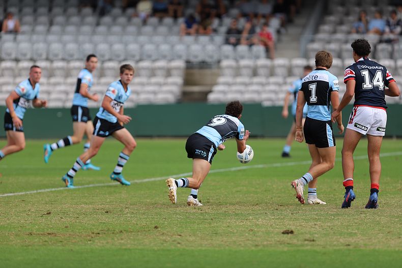 Harold Matthews Cup Semi Final Sydney ROOSTERS v Cronulla SHARKS