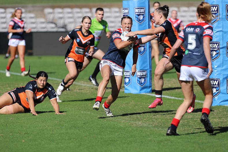 Tarsha Gale Cup Semi Final Indigenous Roosters v Weststigers (1st Half)