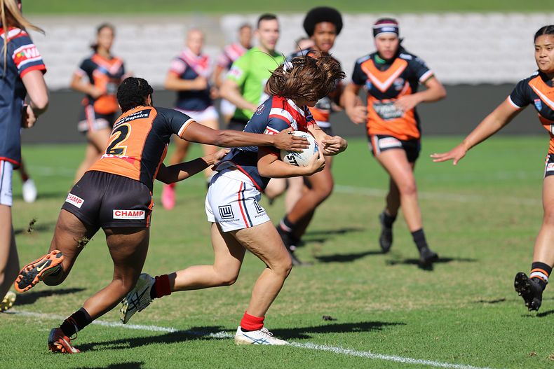 Tarsha Gale Cup Semi Final Indigenous Roosters v Weststigers (1st Half)