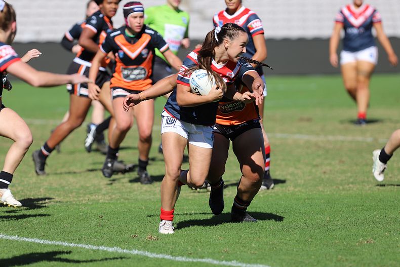 Tarsha Gale Cup Semi Final Indigenous Roosters v Weststigers (1st Half)