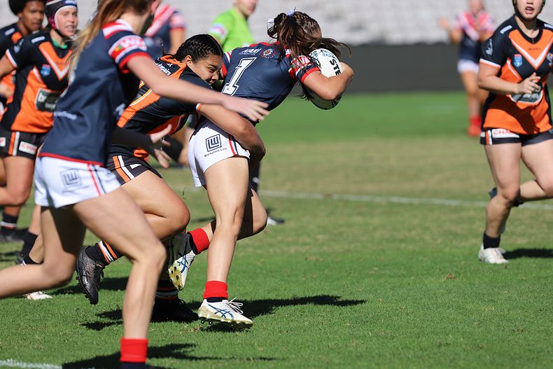 Tarsha Gale Cup Semi Final Indigenous Roosters v Weststigers (1st Half)