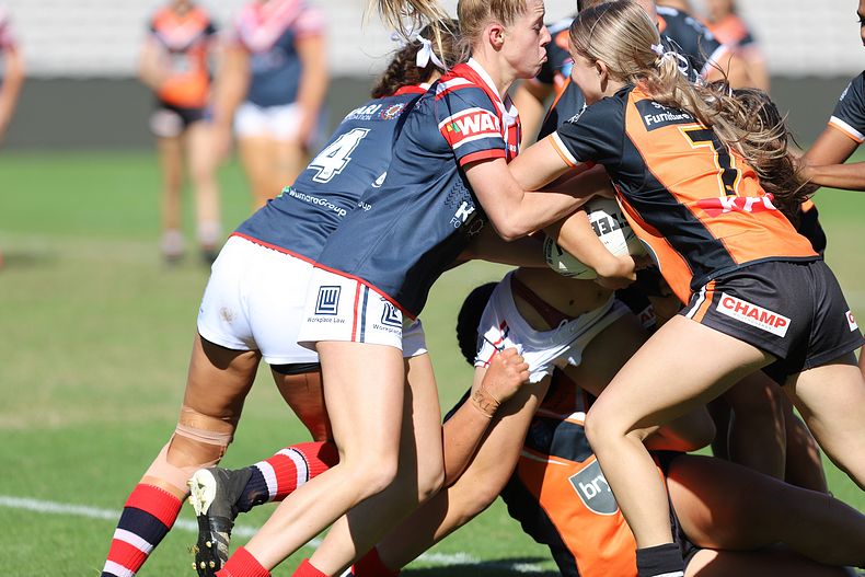 Tarsha Gale Cup Semi Final Indigenous Roosters v Weststigers (1st Half)