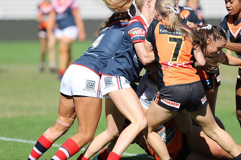 Tarsha Gale Cup Semi Final Indigenous Roosters v Weststigers (1st Half)