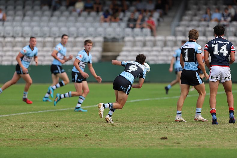 Harold Matthews Cup Semi Final Sydney ROOSTERS v Cronulla SHARKS
