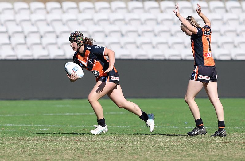 Tarsha Gale Cup Semi Final Indigenous Roosters v Weststigers (1st Half)