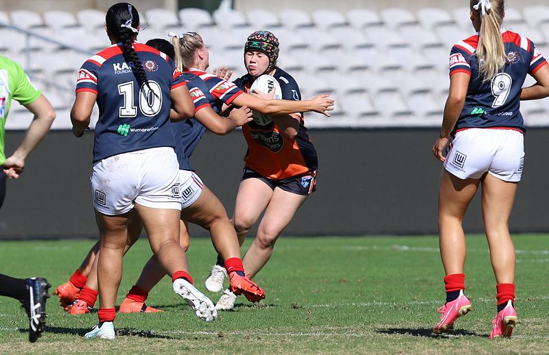 Tarsha Gale Cup Semi Final Indigenous Roosters v Weststigers (1st Half)
