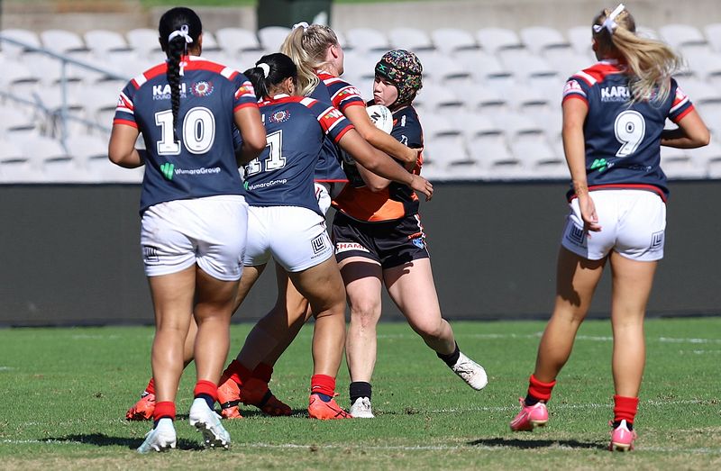 Tarsha Gale Cup Semi Final Indigenous Roosters v Weststigers (1st Half)