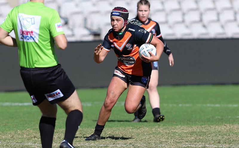 Tarsha Gale Cup Semi Final Indigenous Roosters v Weststigers (1st Half)