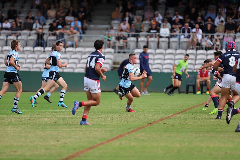 Harold Matthews Cup Semi Final Sydney ROOSTERS v Cronulla SHARKS
