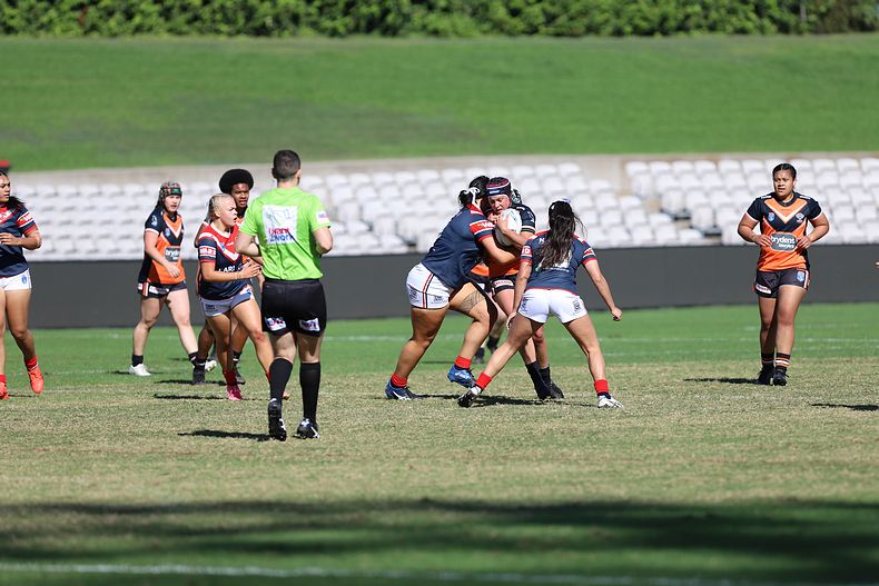 Tarsha Gale Cup Semi Final Indigenous Roosters v Weststigers (1st Half)