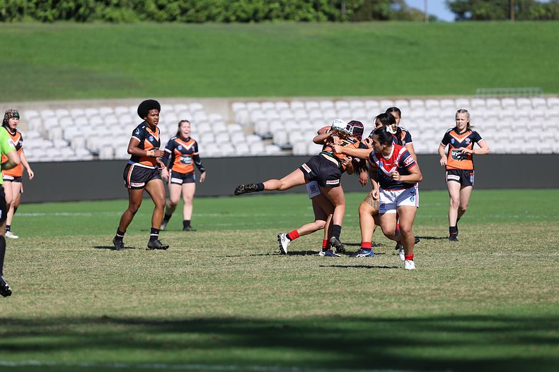 Tarsha Gale Cup Semi Final Indigenous Roosters v Weststigers (1st Half)