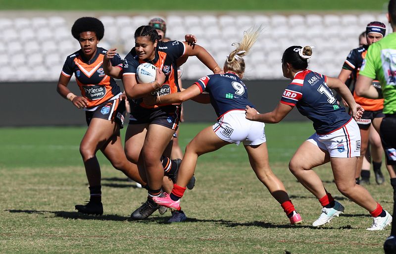 Tarsha Gale Cup Semi Final Indigenous Roosters v Weststigers (1st Half)