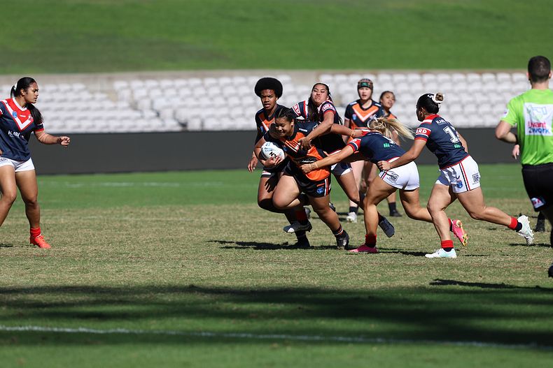 Tarsha Gale Cup Semi Final Indigenous Roosters v Weststigers (1st Half)