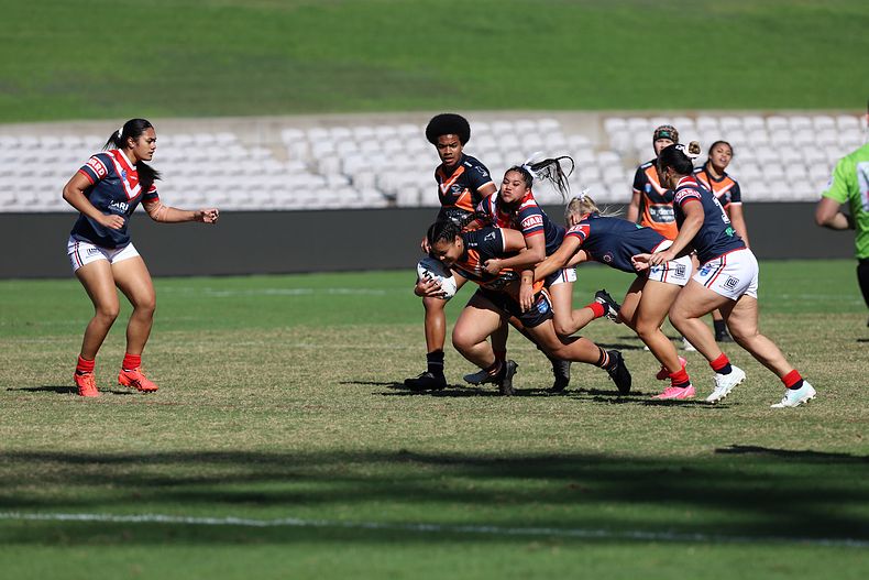 Tarsha Gale Cup Semi Final Indigenous Roosters v Weststigers (1st Half)