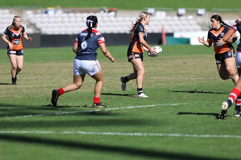 Tarsha Gale Cup Semi Final Indigenous Roosters v Weststigers (1st Half)