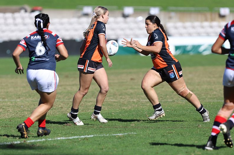 Tarsha Gale Cup Semi Final Indigenous Roosters v Weststigers (1st Half)
