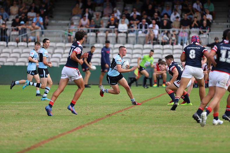 Harold Matthews Cup Semi Final Sydney ROOSTERS v Cronulla SHARKS