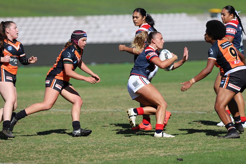 Tarsha Gale Cup Semi Final Indigenous Roosters v Weststigers (1st Half)