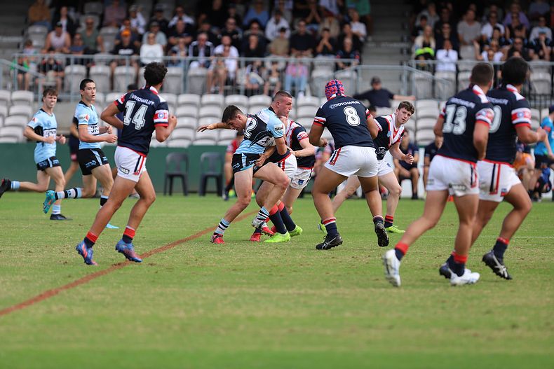 Harold Matthews Cup Semi Final Sydney ROOSTERS v Cronulla SHARKS