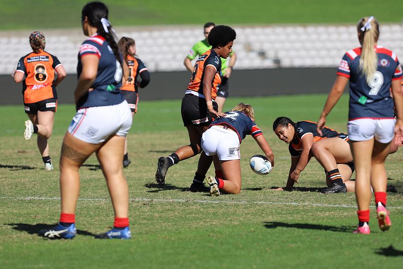 Tarsha Gale Cup Semi Final Indigenous Roosters v Weststigers (1st Half)