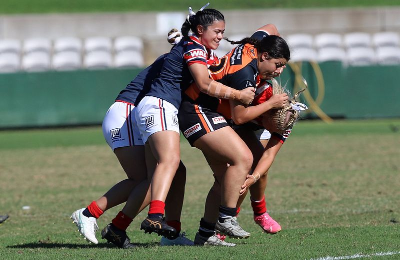 Tarsha Gale Cup Semi Final Indigenous Roosters v Weststigers (1st Half)
